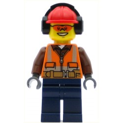 LEGO Town Minifigure Construction Worker