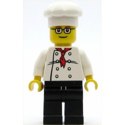 LEGO Town Minifigure Chef with Glasses