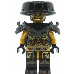 LEGO Ninjago Minifigure Imperium Guard Commander Pearl Gold Head