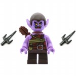 LEGO Gleck Pearl Dark Gray Sai